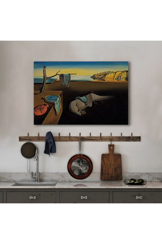 Salvador Dali - The Persistence Of Memory Tablosu ( Tek Parça )