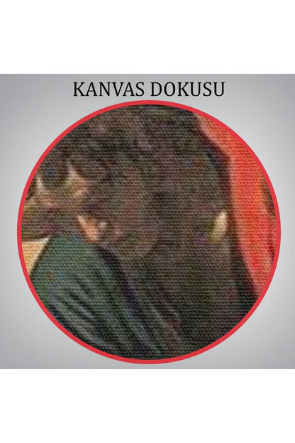 İsa'nın Defni Parodi Hrıstiyan Hediyesi Dekoratif Duvar Tablosu-6256