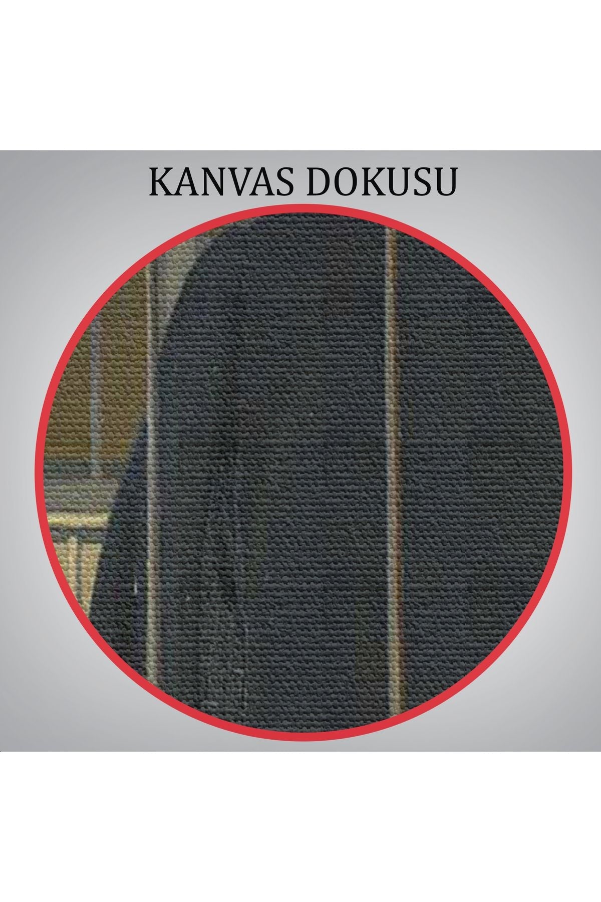 Amerikan Gotik Tarzı Kanvas Tablo-5122