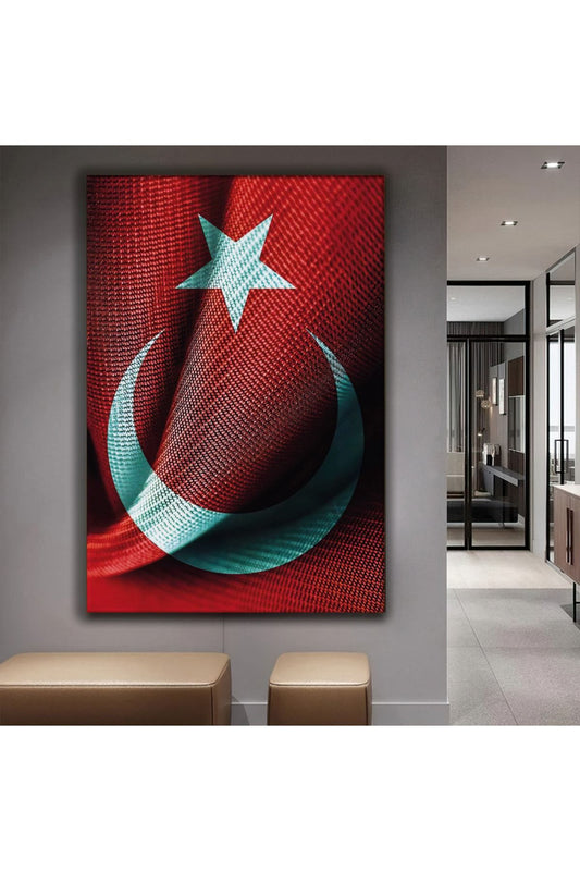 Al Bayrak Kanvas Tablo