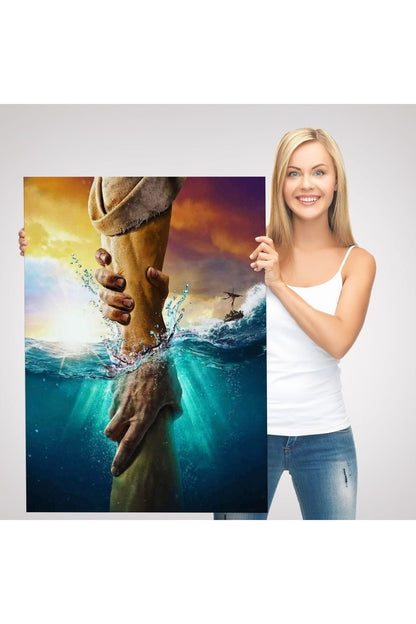 İsa’nın Eli Tuval Kanvas Tablo-5222