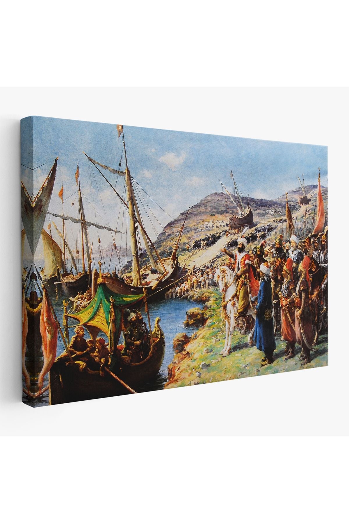 Fatih Sultan Mehmet'in İstanbul Kuşatması, Gemileri Karadan Yürütme Tablosu-6616