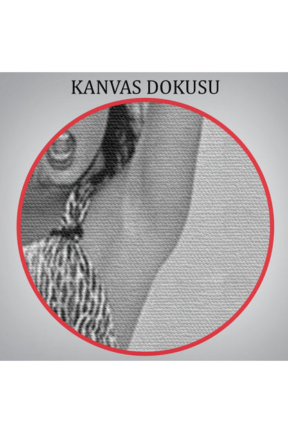 Leopar Bikinili Bettie Page Duvar Tablosu-6053