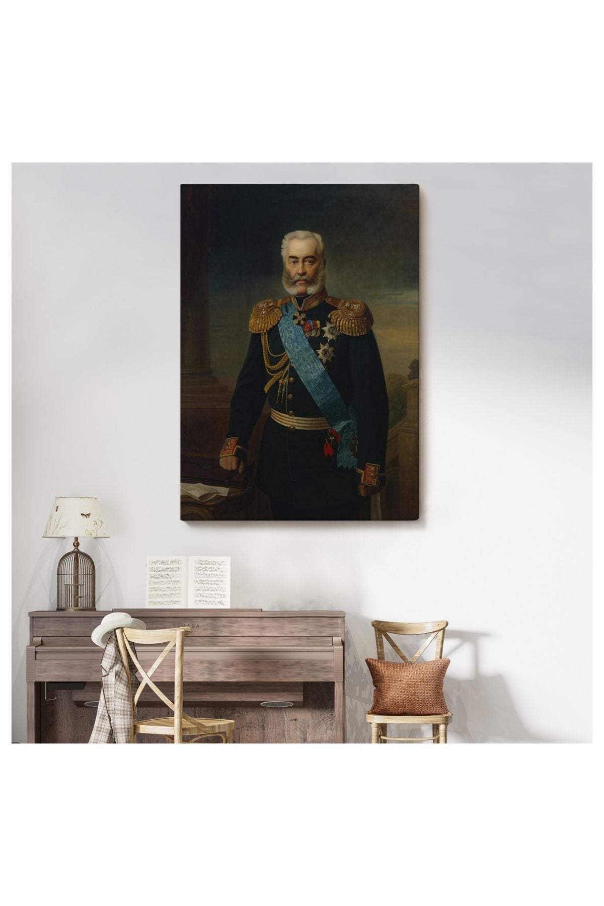 Kanvas, Duvar Tablosu, Dekoratif, Alexander Vladimirovich Rus İmparatorluk Generali 6359 EGKNV