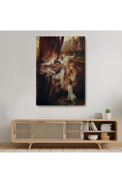 İkarus İçin Ağlayan Melekler Tablosu - Lament For Icarus-6499