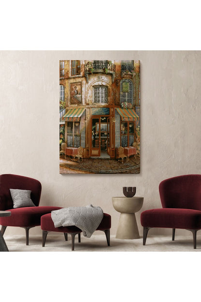 Le Petıt Bıstro Kanvas Duvar Tablosu-6062