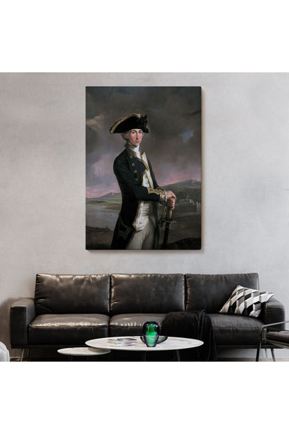 İngiliz Amiral Horatio Nelson Dekoratif Duvar Tablosu-6227
