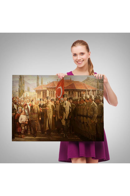 Kremlin'de Stalin ve Voroshilov Tablosu