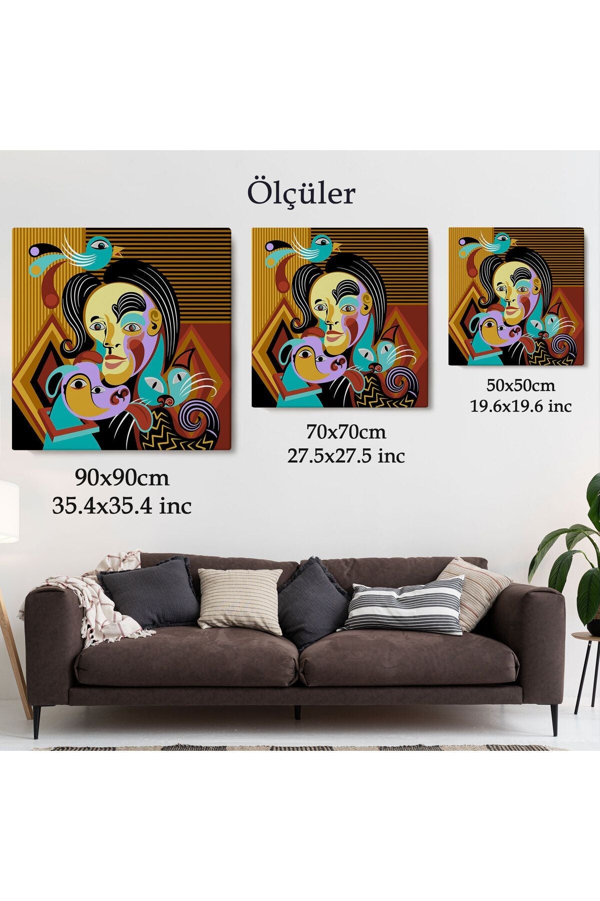 İkarus'un Düşüşü, Jacob Peter Gowy Kanvas Tablo-5856