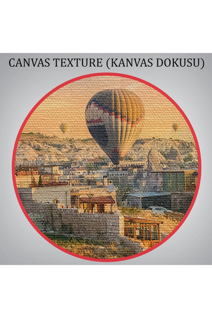 Göreme Kapadokya Manzarası Duvar Tablosu-1245