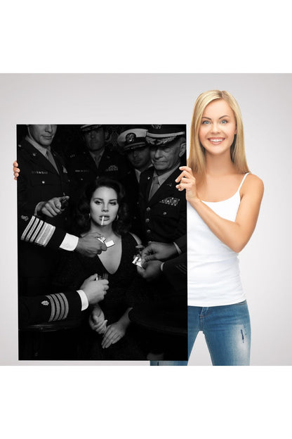 Lana Del Rey Dekoratif Duvar Tablosu-6372