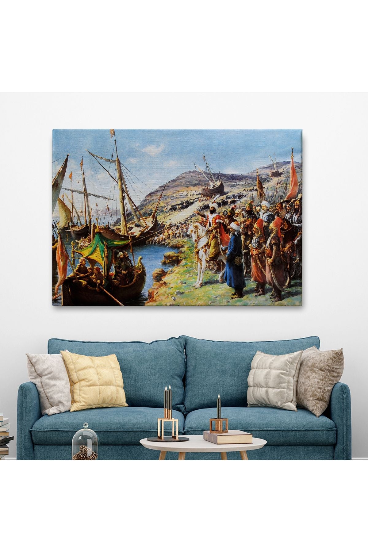 Fatih Sultan Mehmet'in İstanbul Kuşatması, Gemileri Karadan Yürütme Tablosu-6616