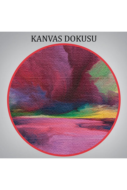 Hayal Gücü Bulutları Dekoratif Kanvas Duvar Tablosu-3721