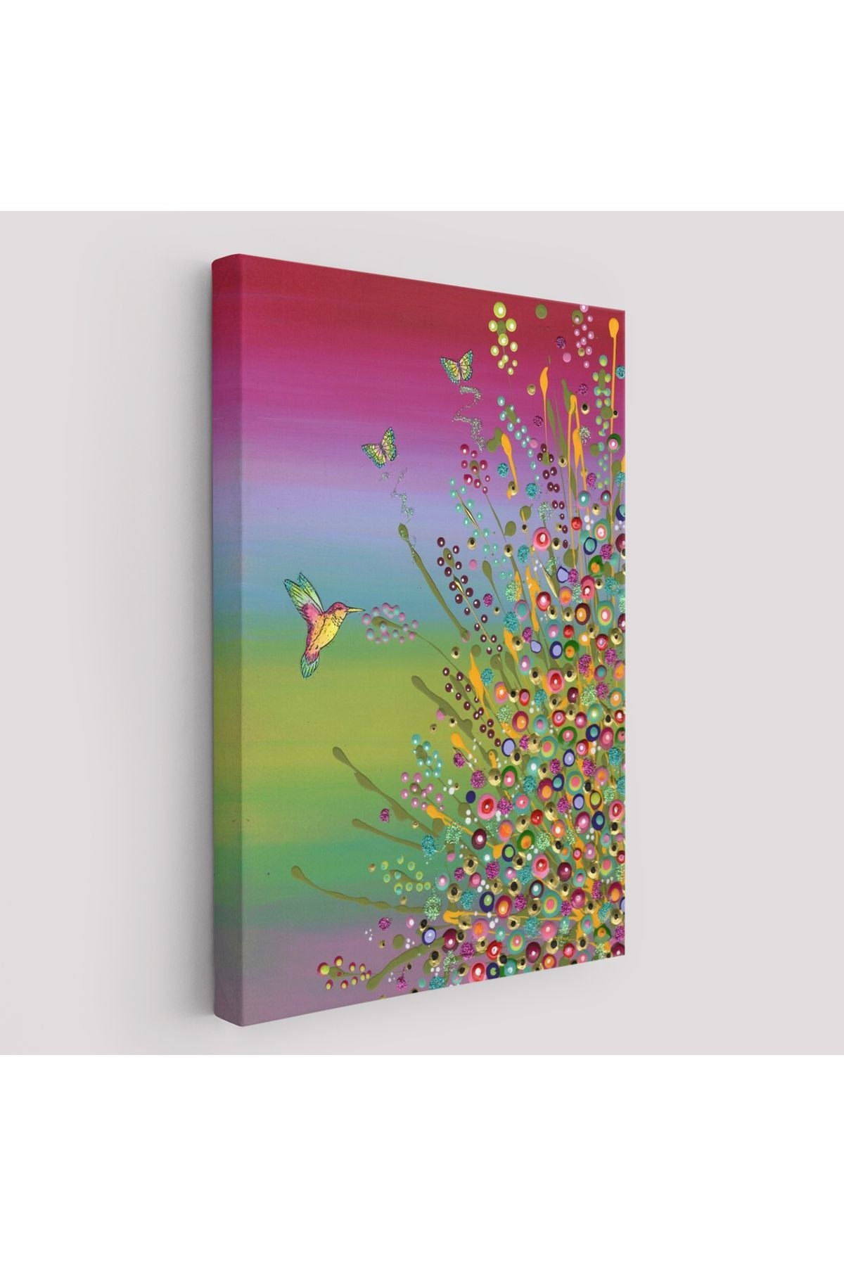 Gizli Bahçe Dekoatif Duvar Tablosu-6275