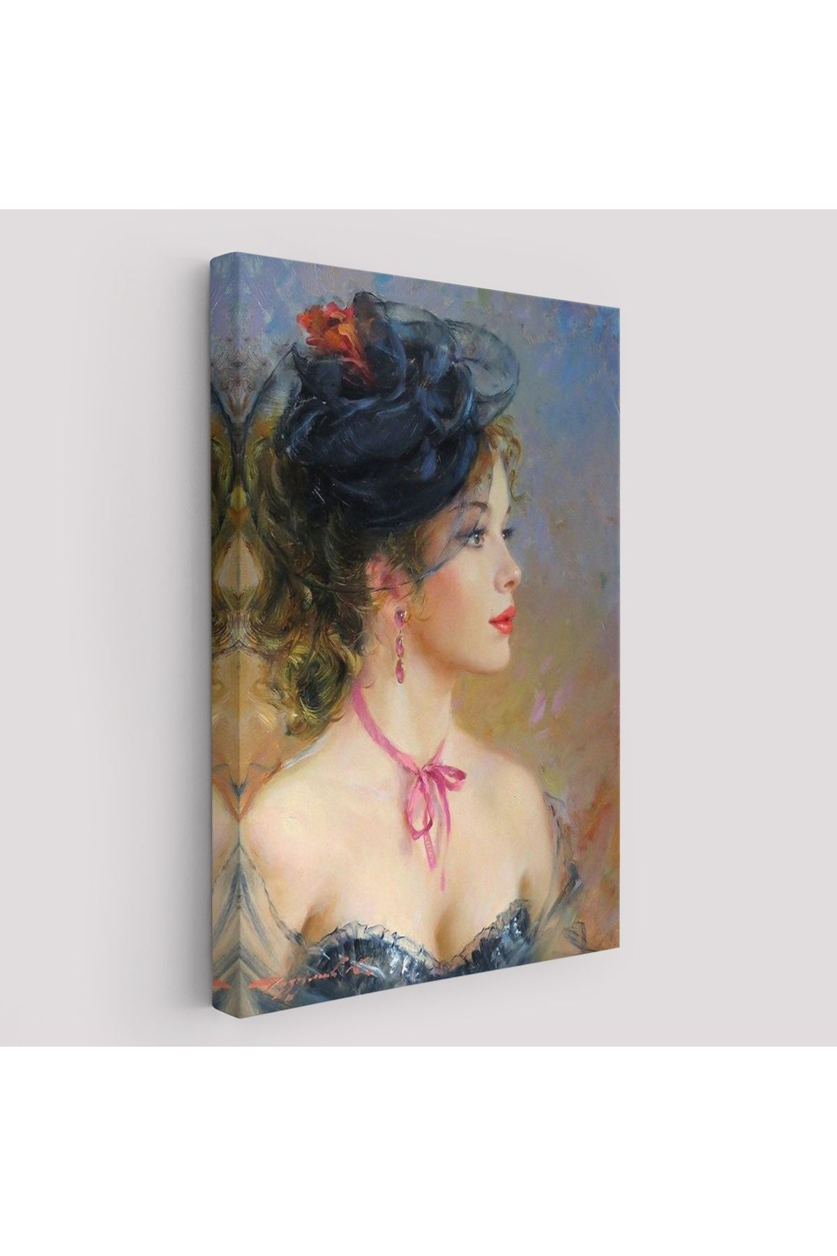 Güzel Helen Dekoratif Duvar Tablosu-6142