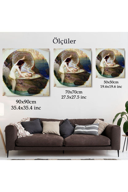 Hz Meryem ve Hz İsa Kanvas Tablo-5869