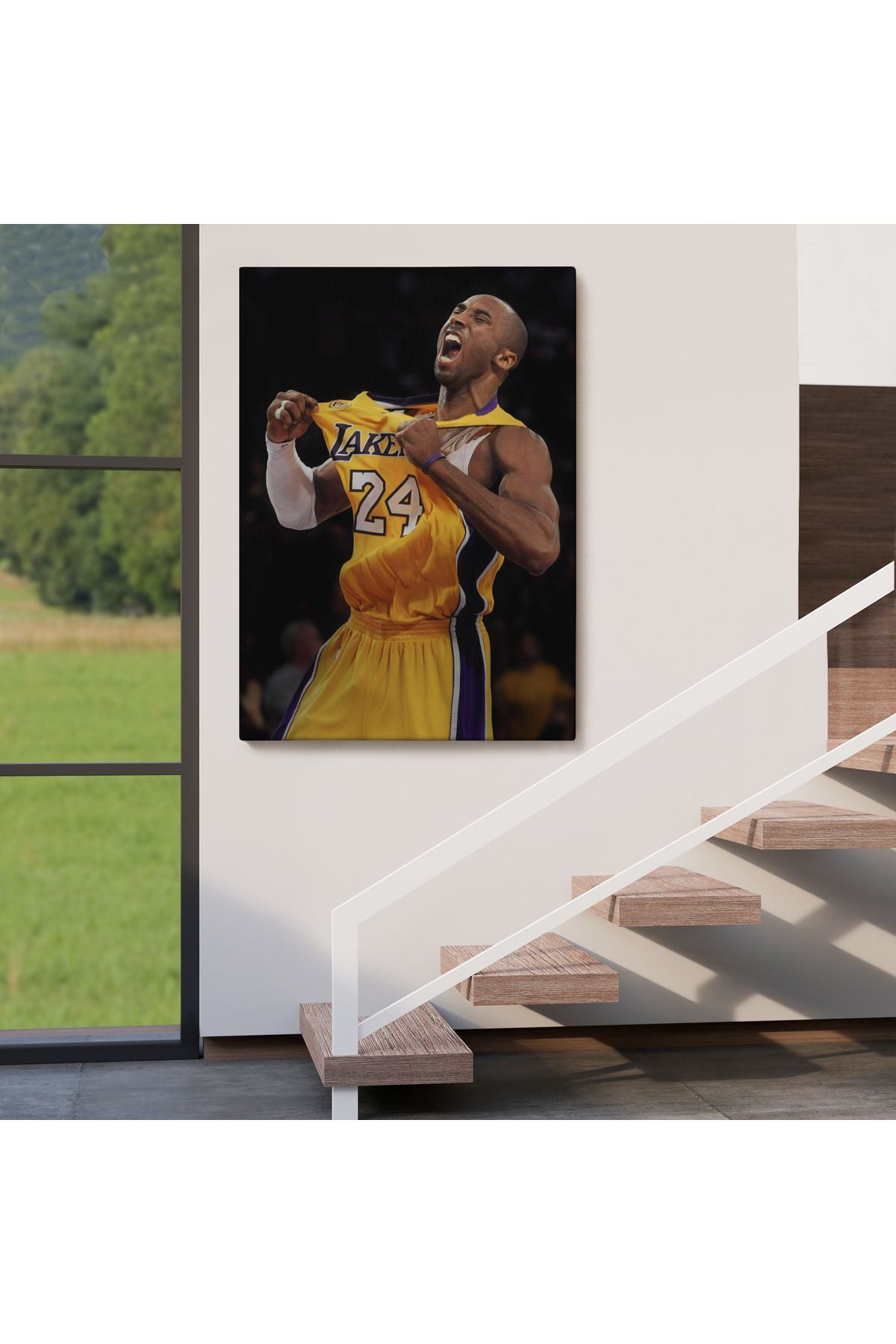 Kobe Bryant Los Angeles Lakers Kanvas Tablo-5117