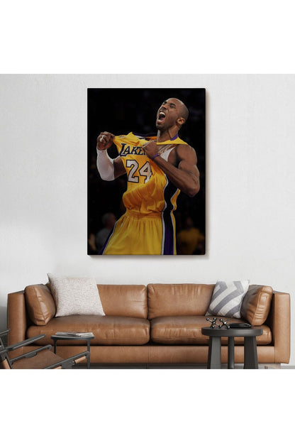 Kobe Bryant Los Angeles Lakers Kanvas Tablo-5117