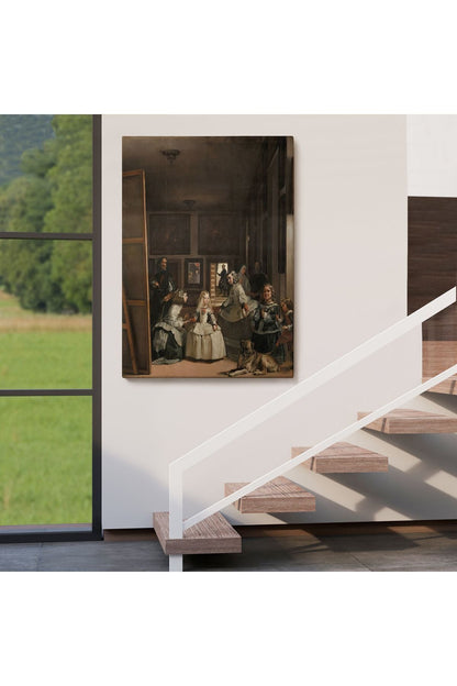 Özel Tasarım, Dekortif BaskıLas Meninas-Diego Velázquez Klasik Sanat Kanvas Tablo-5243
