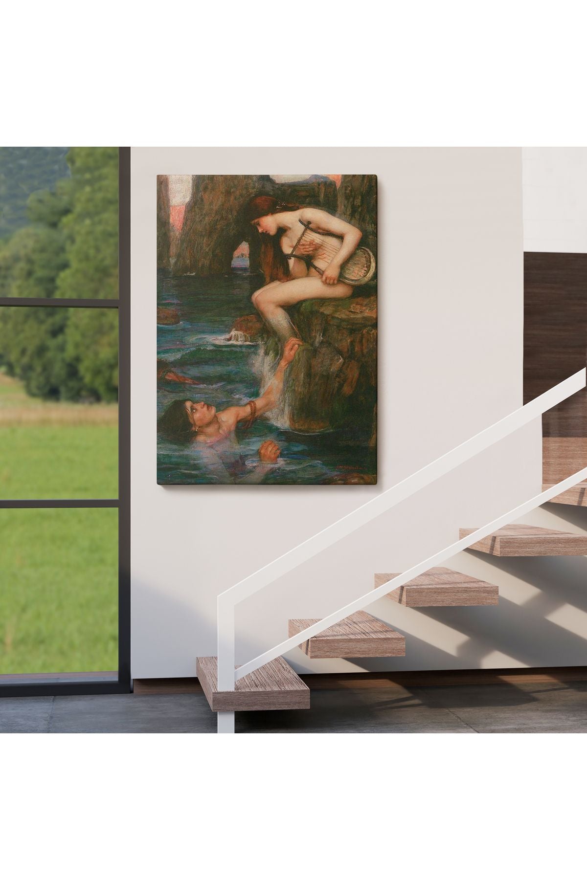 John William Waterhouse 1849-1917 İngiltere Duvar Tablosu-6029