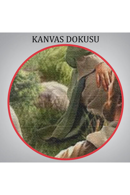 İsa Mesih Havarilerine Ders Veriyor, Hristiyan Hediye Tablosu Jesus Christ -6382