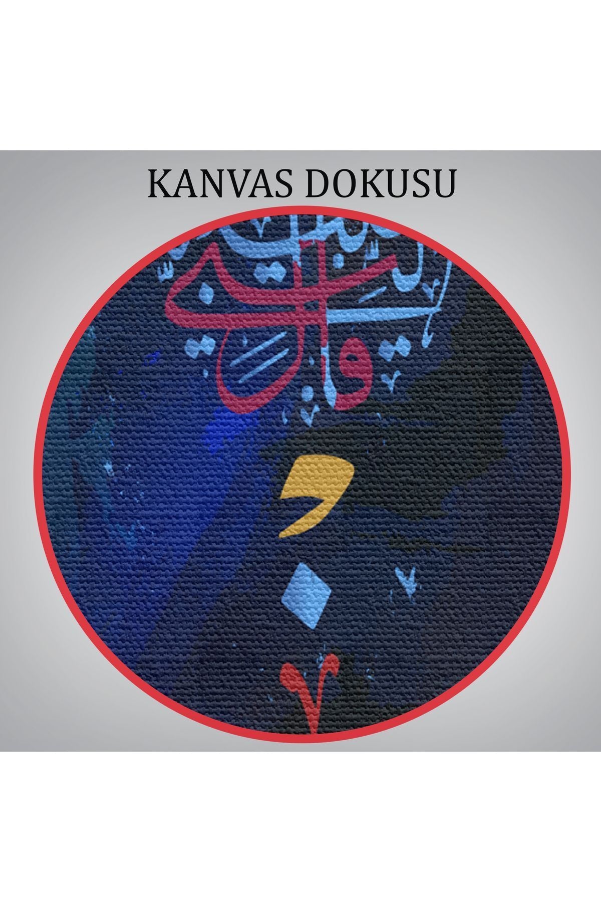 İnsanların En Hayırlısı İnsanlara Faydalı Olandır Yazılı Dekoratif Kanvas Tablo-3278