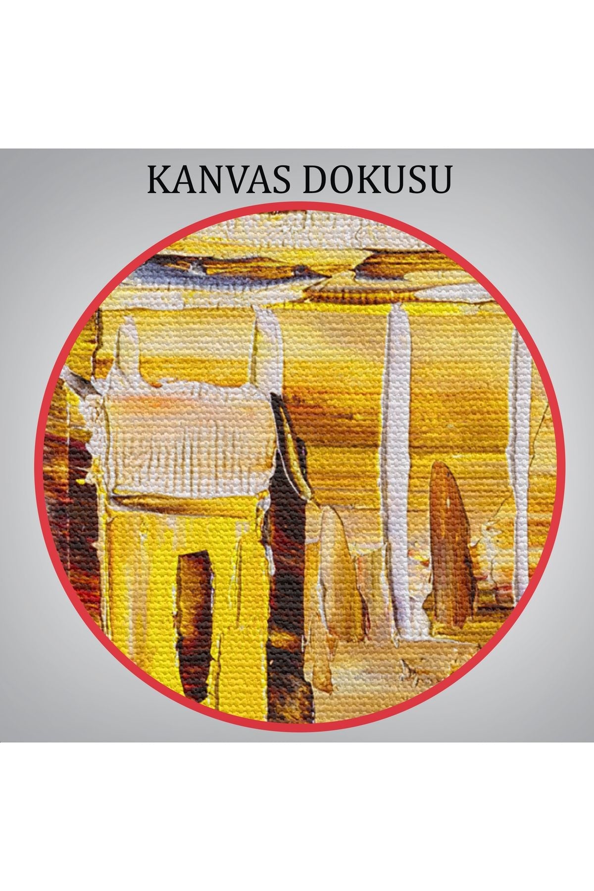 İtalya Şehir Manzarası Yağlıboya Görünüm Dekoratif Kanvas Duvar Tablosu-5933