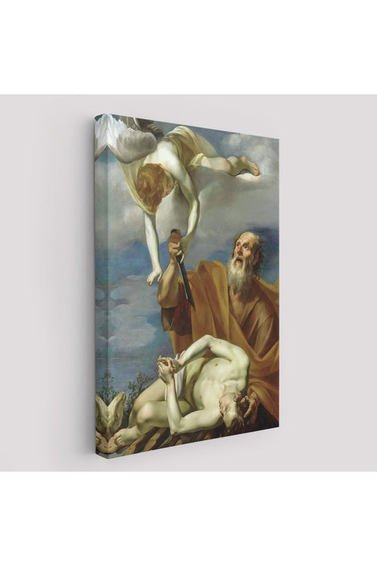 Hz İbrahimin İsak/İsmail in Kurban Edilmesi Orazio Riminaldi Duvar Tablosu-6025