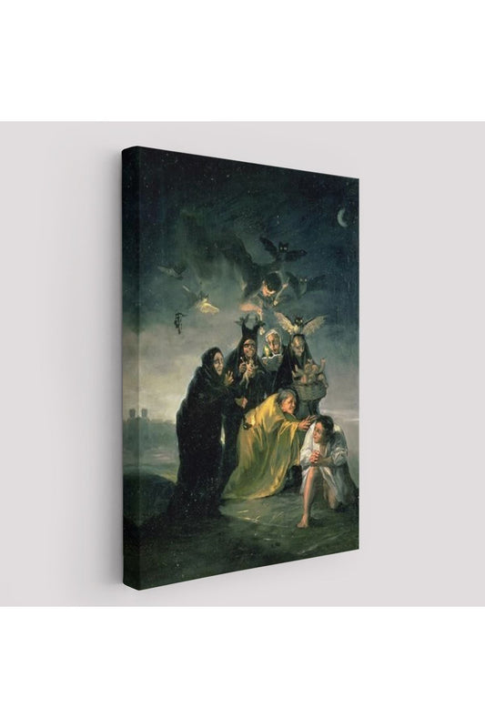 Madrid İspanya Lázaro Galdiano Müzesindeki Francisco Goya?'nın Büyü Tablosu-6252